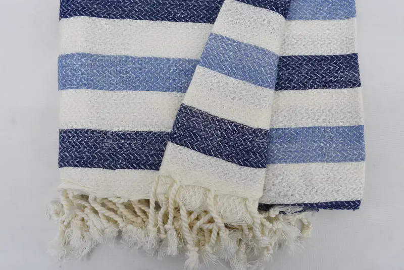 68x40 Cotton Striped Towel, Monogram Beach Towel, Summer Towel, Bachelorette Party Decorations, Personalised Gift, Bachelorette Party Favors - 4