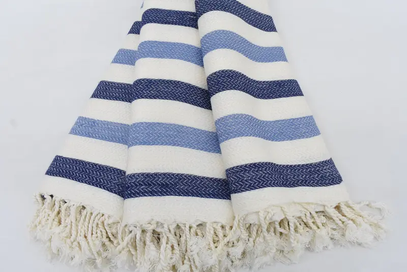 68x40 Cotton Striped Towel, Monogram Beach Towel, Summer Towel, Bachelorette Party Decorations, Personalised Gift, Bachelorette Party Favors - 3