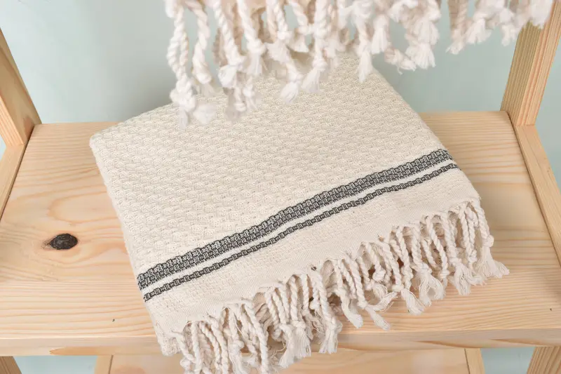 Valentines Day Gift For Him, Turkish hand towel, Bachelor Gifts, Bachelor Towel, 68x36 Cotton Striped Towel, Handmade Turkish Towel, Absorbent towel - 5