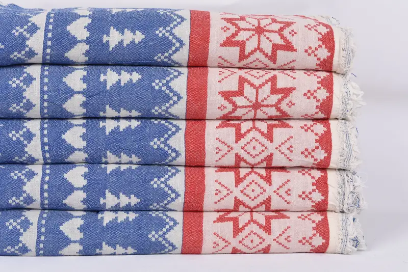 Luxury Beach Towel, Bachelorette Gifts, Merry Christmas Gifts, Best Beach Towel, 80x40 Cotton Deer Patterned Towel, Personalized Bridesmaid Gift - 4