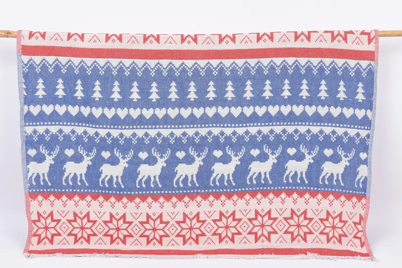 Luxury Beach Towel, Bachelorette Gifts, Merry Christmas Gifts, Best Beach Towel, 80x40 Cotton Deer Patterned Towel, Personalized Bridesmaid Gift - 1