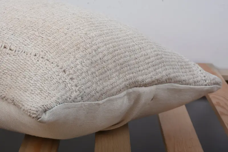 Couch Pillow, Christmas Pillow Sham, Antique Pillows, 12x20 Beige Pillow, Vintage Pillow, Cotton Cushion Cover, Kilim Cushion Sham, Cushion Cover - 7