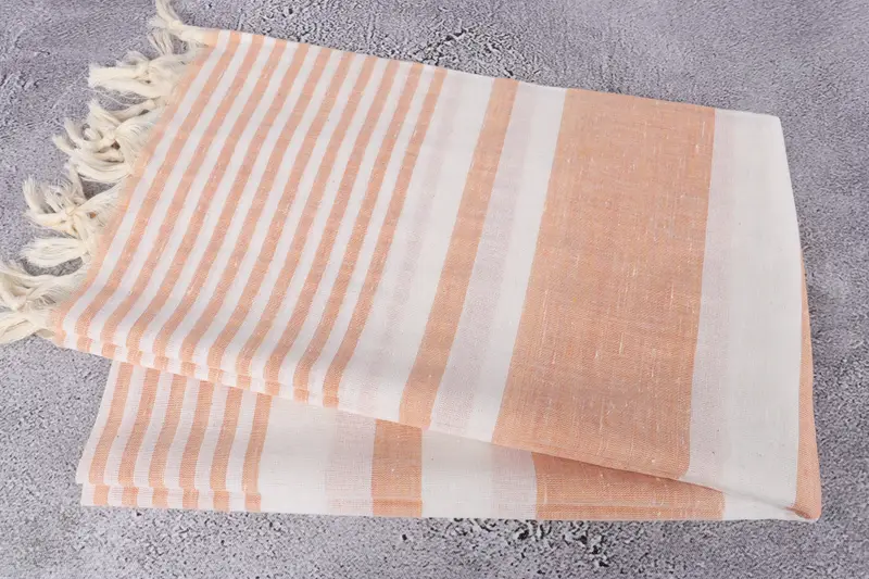 Gift For Him, Organic Turkish towel, Valentines Day Gift Idea, Summer Gift, Luxury Turkish beach towel for summer vacation, Monogram Towels - 6