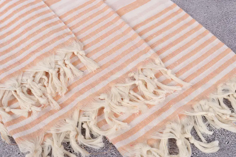 Gift For Him, Organic Turkish towel, Valentines Day Gift Idea, Summer Gift, Luxury Turkish beach towel for summer vacation, Monogram Towels - 5