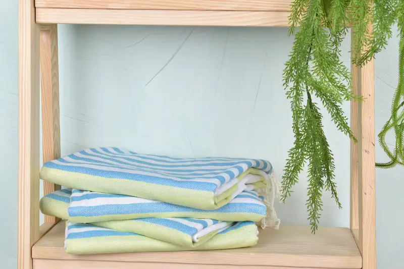 70x40 Cotton Striped Towel, Organic Beach Towel, Bridal Shower Favors, Eco-Friendly Turkish Towel, Quick-Dry Beach Towel, Bridal Gifts, Luxury towel - 7