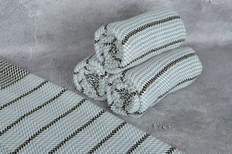 80x40 Cotton Diamond Towel, Valentines Day Gift Idea, Turkish bath towel for spa, Beach Towel Bulk, Bridesmaid Gift Towel, Bridal Shower Favors - 8