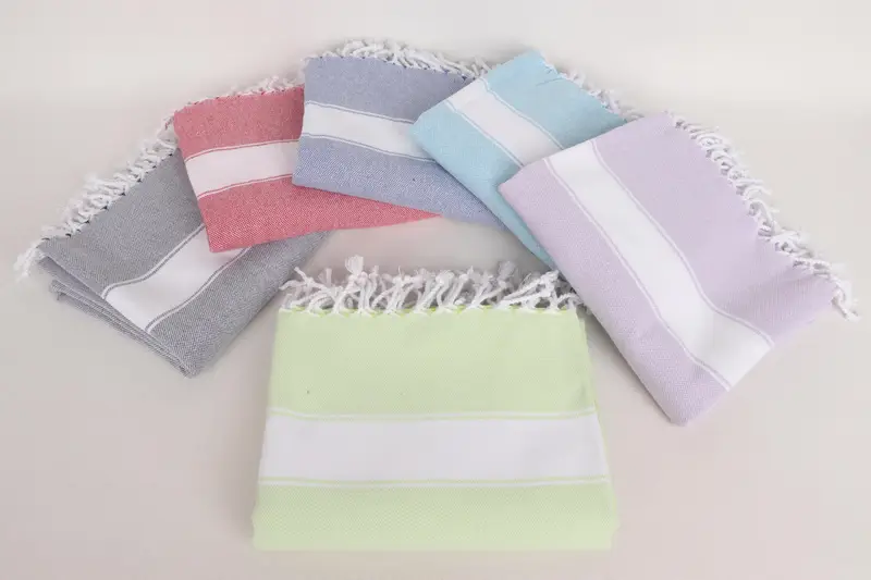 Spa Towel, 70x36 Cotton Striped Towel, Peshtemal, Personalized Gifts, Personalized Towel, Bachelorette Party Favors, Bridemaids Beach Towel - 3