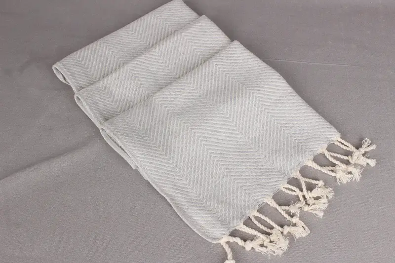 Wedding Favors, Custom Gifts, 40x20 Cotton Herringbone Towel, Best Wedding Gift, Monogrammed Hand Towel, Gym Towel, Wedding Gift, Home Decor Gifts - 7