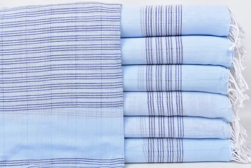 70x40 Cotton Striped Towel, Summer Gift Ideas, Personalized Gift For Him, Bachelorette Party Gifts, Quick-Dry Beach Towel, Turkish Towel USA - 1