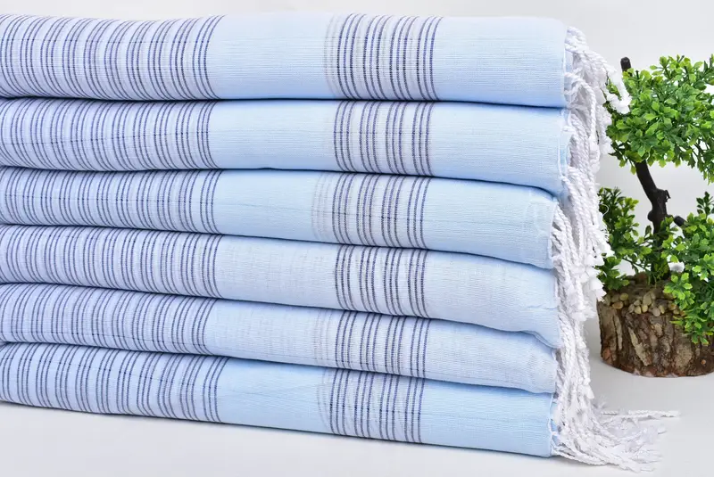 70x40 Cotton Striped Towel, Summer Gift Ideas, Personalized Gift For Him, Bachelorette Party Gifts, Quick-Dry Beach Towel, Turkish Towel USA - 3