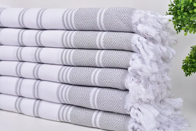 70x40 Cotton Diamond Towel, Gift For Him, Luxury towel, Summer Gift, Organic Beach Towel, Personalised Gift, Summer Gift Ideas, Custom Beach Towels - 3
