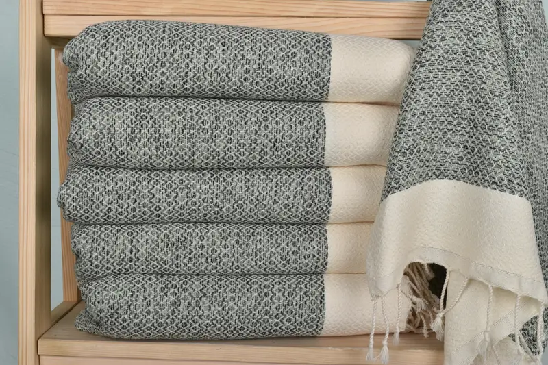 Gym Towel, 40x20 Cotton Diamond Towel, Personalized Hand Towel, Bridal Shower Gifts, Bathroom Towels, Custom Wedding Gifts, Personalized Dish Towel - 2