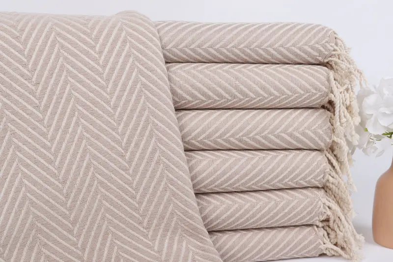 Turkish bath towel, 70x40 Cotton Striped Towel, Luxury Turkish beach towel for summer vacation, Bath towel, Bridesmaid Gifts, Bridal Gifts - 1