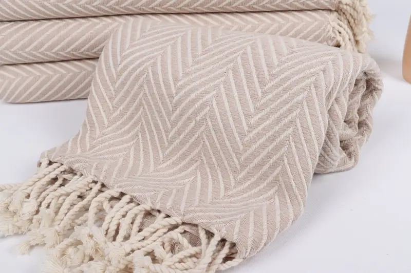 Turkish bath towel, 70x40 Cotton Striped Towel, Luxury Turkish beach towel for summer vacation, Bath towel, Bridesmaid Gifts, Bridal Gifts - 4