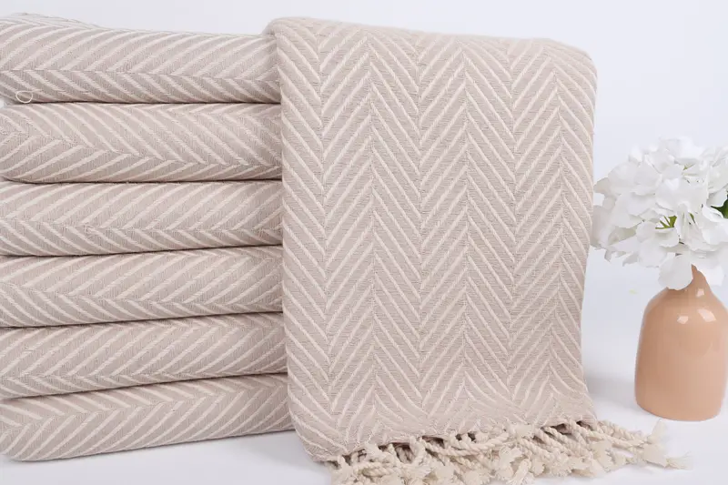 Turkish bath towel, 70x40 Cotton Striped Towel, Luxury Turkish beach towel for summer vacation, Bath towel, Bridesmaid Gifts, Bridal Gifts - 2