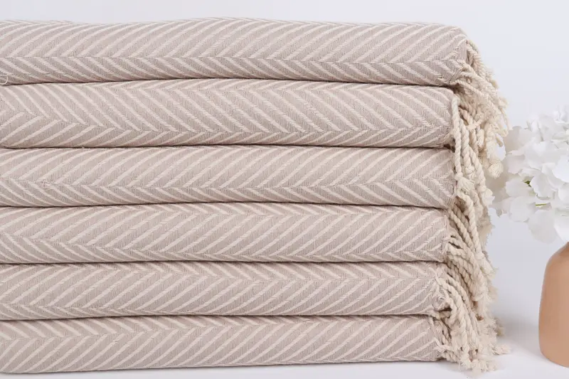 Turkish bath towel, 70x40 Cotton Striped Towel, Luxury Turkish beach towel for summer vacation, Bath towel, Bridesmaid Gifts, Bridal Gifts - 3
