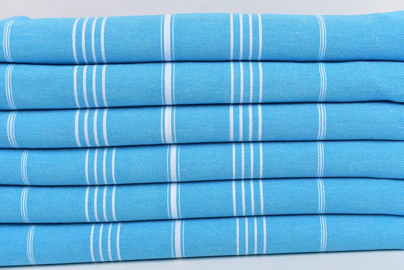 Fouta towel, Personalized Wedding Gift, Beach Wedding Favor, Summer Gift Ideas, Gift Boxes Towel, 70x40 Cotton Striped Towel, Custom Wedding Gifts - 2
