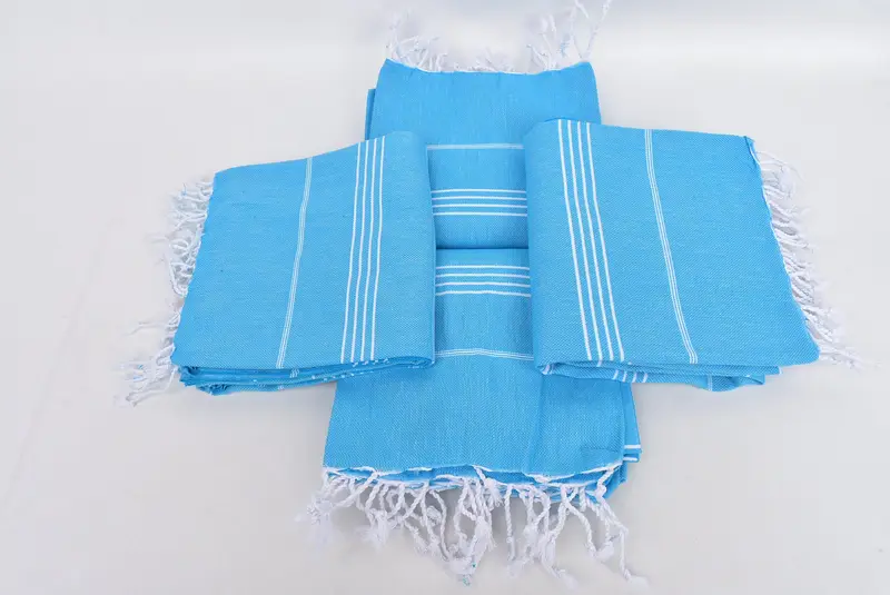 Fouta towel, Personalized Wedding Gift, Beach Wedding Favor, Summer Gift Ideas, Gift Boxes Towel, 70x40 Cotton Striped Towel, Custom Wedding Gifts - 6