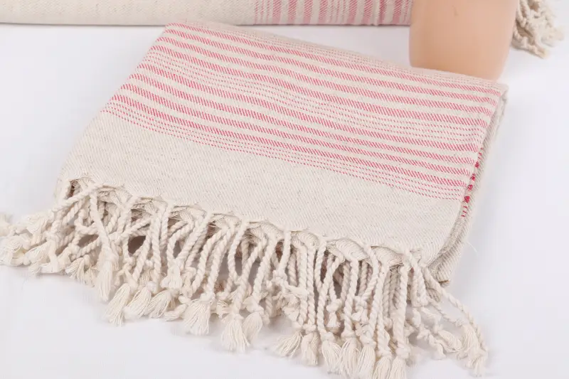 Summer Gift, 68x40 Linen Striped Towel, Personalized Wedding Gift, Bachelorette Party Gifts, Girls Weekend Getaways Gifts, Bachelor Party Gifts - 5