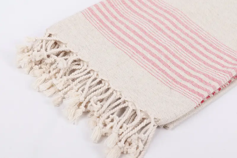 Summer Gift, 68x40 Linen Striped Towel, Personalized Wedding Gift, Bachelorette Party Gifts, Girls Weekend Getaways Gifts, Bachelor Party Gifts - 7