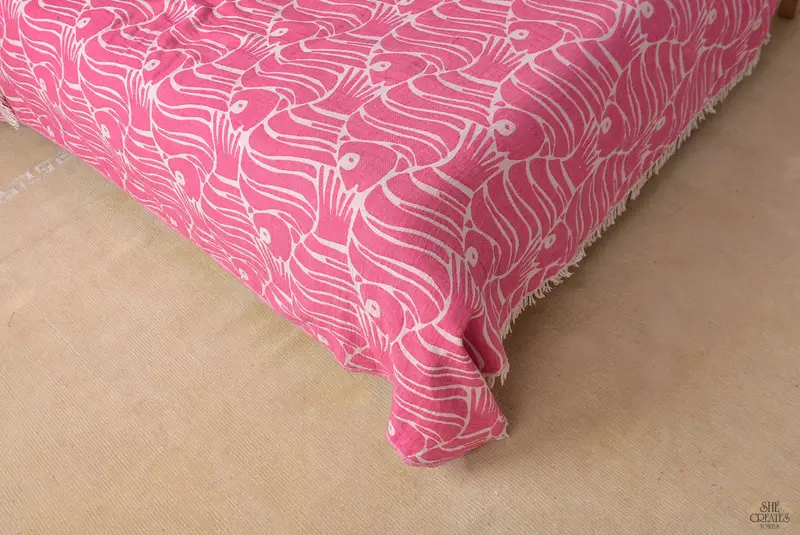 Spa Gift, Woven Blanket, Throw Blanket Couch, Bridesmaid Gifts, Decorative Bedspread, 70x60 Cotton Fish Design Towel, Large Beach Towel Personalized - 4