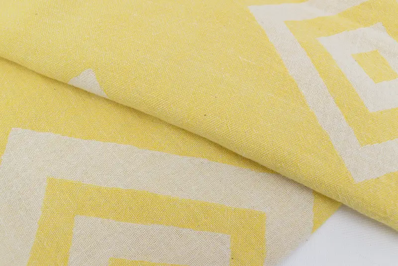 Plaj havlu monogramı, 70x36 pamuk geometrik havlu, nedime hediyeleri kişiselleştirilmiş, yumuşak havlu, yaz hediyesi, spa hediye havlu, nedime hediye havlu - 6