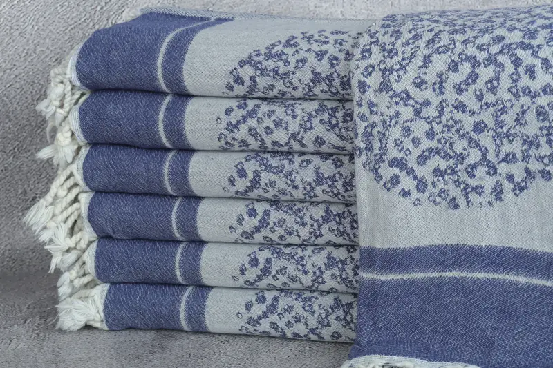 60x38 Cotton Striped Towel, Turkish towel bulk order for wedding gifts, Xmas Gifts, Bachelorette Party Gift, Beach towel, Lightweight towel - 2
