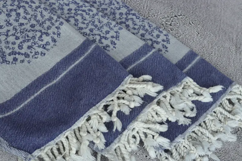 60x38 Cotton Striped Towel, Turkish towel bulk order for wedding gifts, Xmas Gifts, Bachelorette Party Gift, Beach towel, Lightweight towel - 6