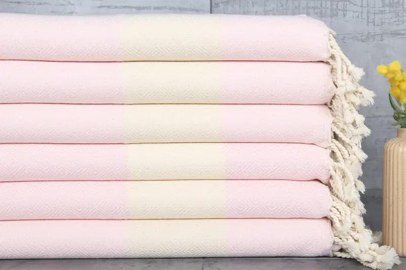 Face Towel Light Pink Diamond Washcloth Bath Towel, 20x38 Inches