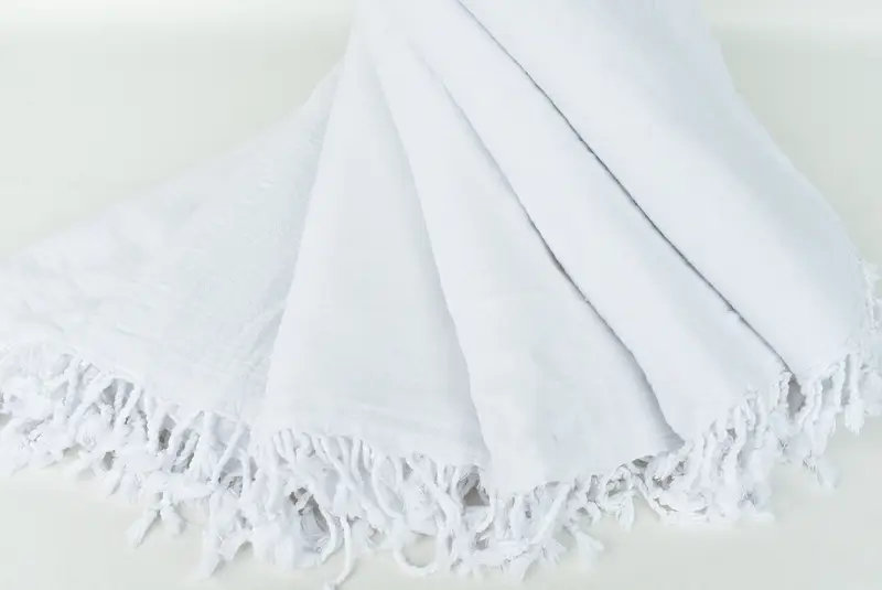 Lightweight Turkish towel, Turkish towel, Personalized Wedding Gift For Couple, 70x32 Cotton Solid Muslin Towel, Turkish Bath Towel Set, Custom Gift - 8