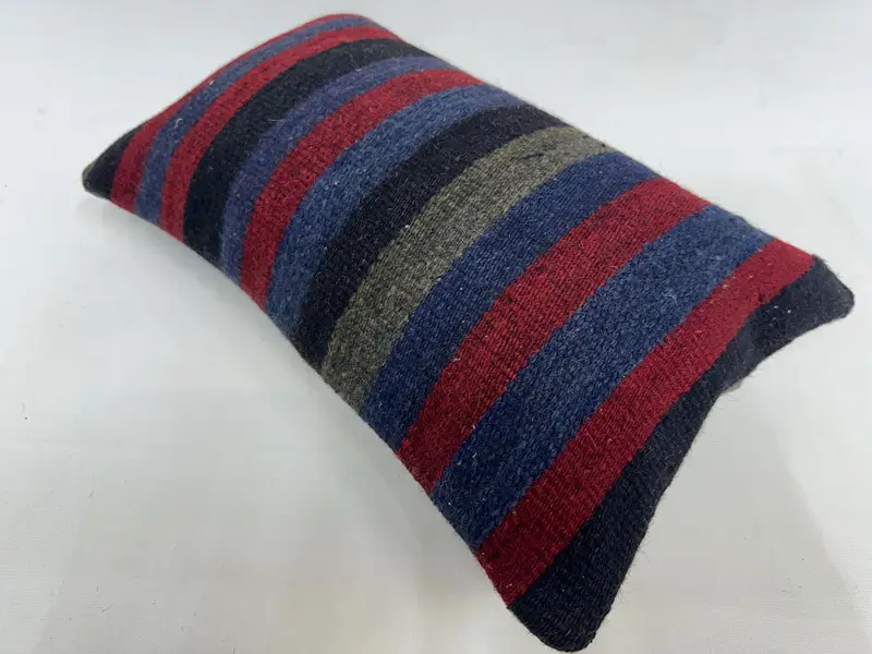 12x20 Red Pillow Sham, Turkish Kilim Pillow, Anatolian Cushion Cover, Kilim Pillow, Kilim Pillow Cover, Pillow Case, Comfy Throw Cushion Cover - 6