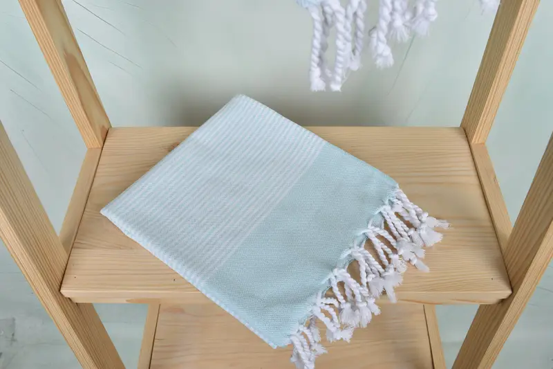 Custom Hand Towel, 40x18 Cotton Striped Towel, Custom Tea Towel, Custom Wedding Gifts, Personalized Gift, Turkish Hand Towel, Bulk Order Towel - 5