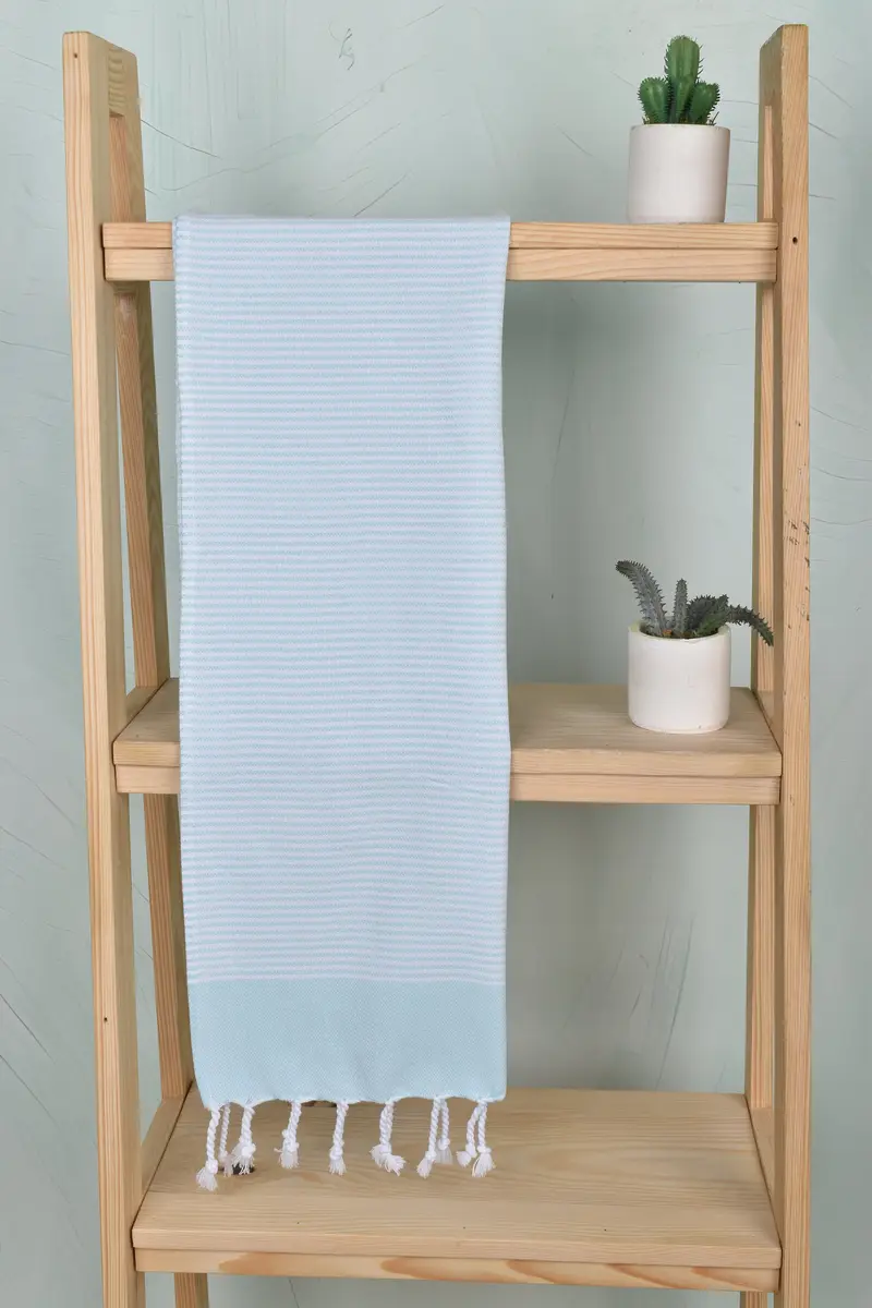 Custom Hand Towel, 40x18 Cotton Striped Towel, Custom Tea Towel, Custom Wedding Gifts, Personalized Gift, Turkish Hand Towel, Bulk Order Towel - 8