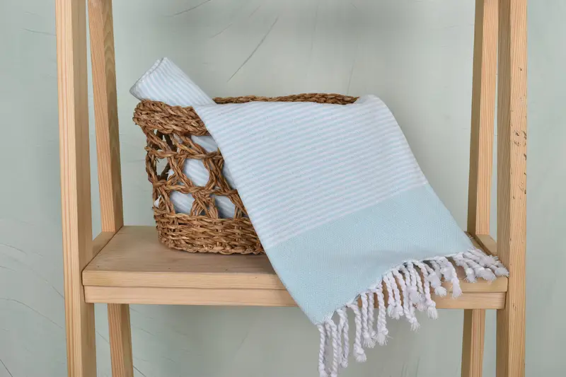 Custom Hand Towel, 40x18 Cotton Striped Towel, Custom Tea Towel, Custom Wedding Gifts, Personalized Gift, Turkish Hand Towel, Bulk Order Towel - 4