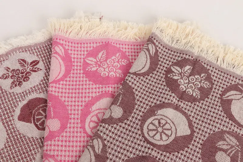 Small Bath Towels, Monogram Towels, Personalized Gifts, Gift Boxes Tea Towels, Monogram Kitchen Towel, 28x20 Cotton Fruits Patterned Towel - 5