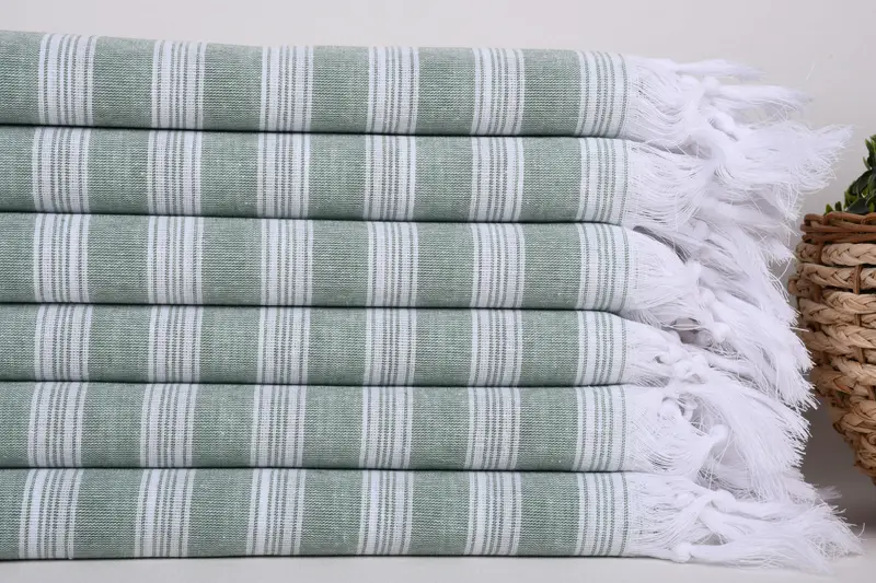 70x40 Cotton Striped Towel, Bridal Shower Favors, Personalized Gift For Him, Personalized Bridesmaid Gift, Bachelor Bachelorette Party Favors - 2