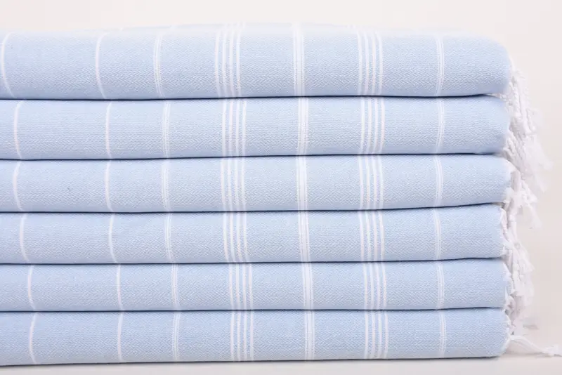 Best Wedding Gift, 38x18 Cotton Striped Towel, Valentines Gift, Turkish Towel Hand Towel, Monogram Kitchen Towel, Wedding Gift, Bridesmaid Gift - 3