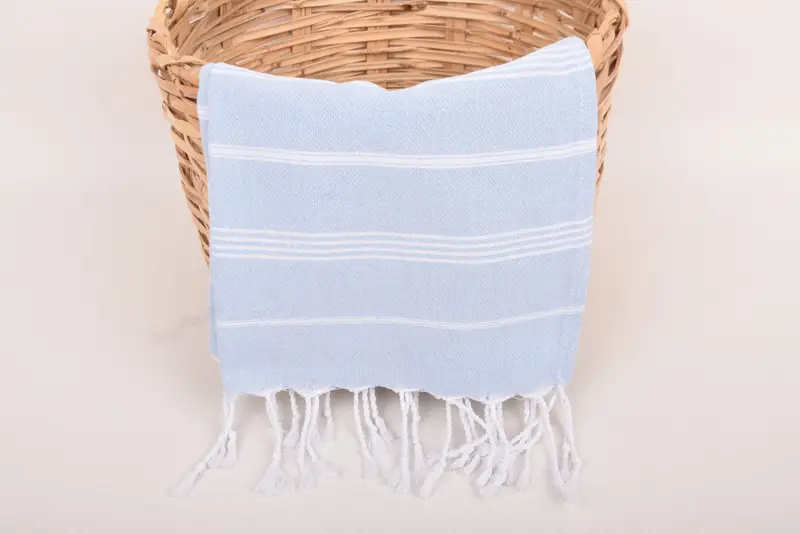 Best Wedding Gift, 38x18 Cotton Striped Towel, Valentines Gift, Turkish Towel Hand Towel, Monogram Kitchen Towel, Wedding Gift, Bridesmaid Gift - 5