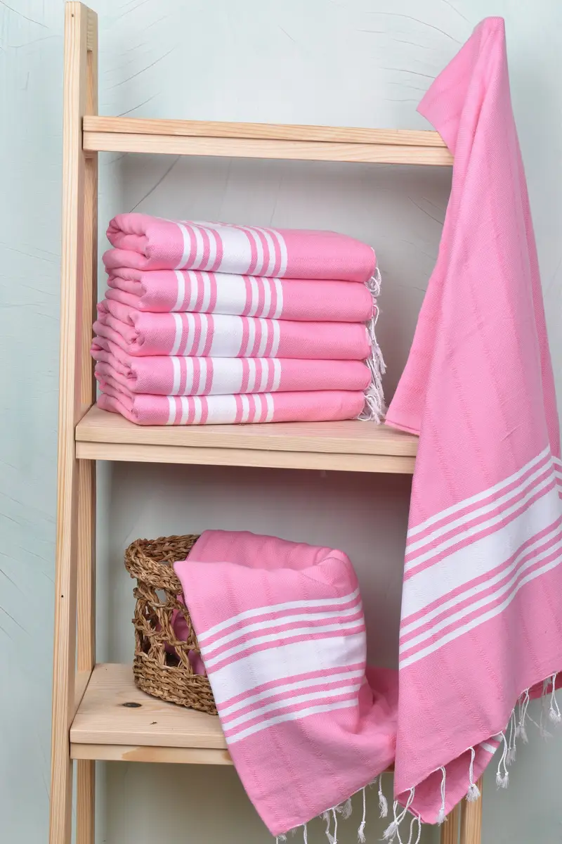 Summer Gift Ideas, 70x40 Cotton Striped Towel, Gifts For Him, Bridesmaid Gift Towel, Kids Beach Towel, Peshtemal Towel, Bridal Shower Gifts - 3