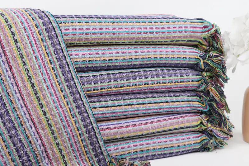 Yoga Towel, Gifts For Him, Arizona Bachelorette Party Favors, Sand-resistant towel, Summer Gift, Engagement Gift, 70x40 Cotton Waffle Towel - 1