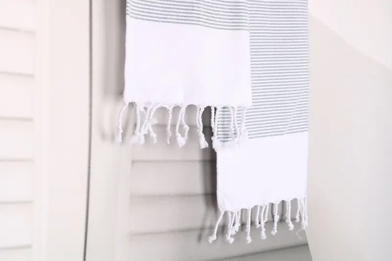 40x18 Cotton Striped Towel, Spa Towel, Turkish Tea Towel, Holiday Towel, Personalized Gifts, Bridesmaid Favors, Personalized Hand Towel, Summer Gift - 8
