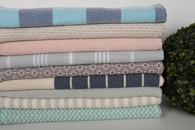 Beach Wedding Favor, Personalized Dish Towel, Personalized Kitchen Towel, Bridesmaid Favors, Small Bath Towels, 36x18 Cotton Set of 10 Towel - 3