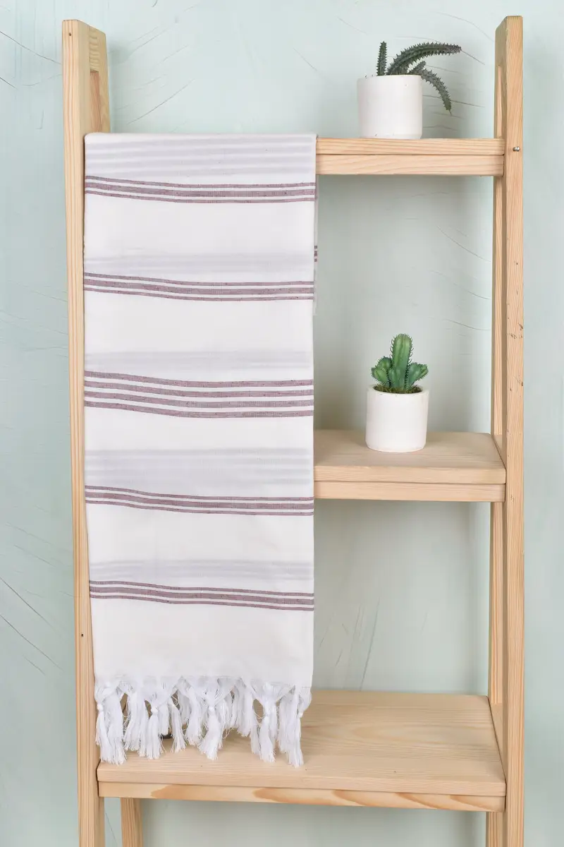 Gym Towel, Bachelor Gifts, Bachelorette Party Gifts Bridesmaids, Turkish Towel Beach, 70x40 Cotton Striped Towel, Bachelorette Party Favors Beach - 8
