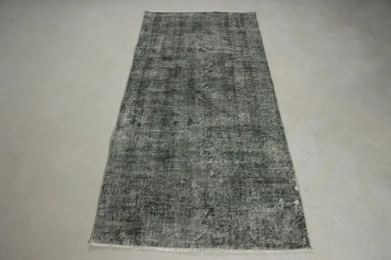 Alfombra verde del suroeste de 3,1x6,7 pies, diseño único del suroeste