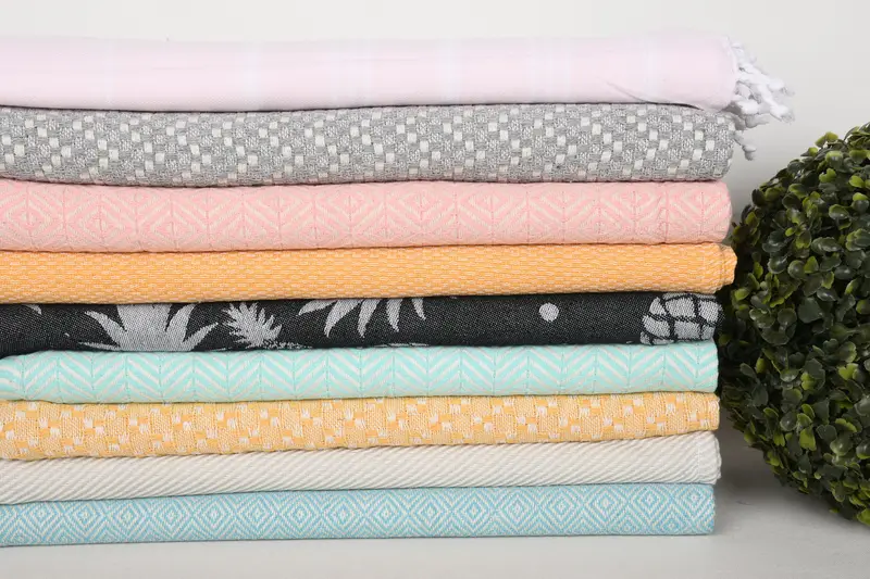 Holiday Towel, Small Bath Towels, Bridal Shower Favors, Welcome Wedding Gift, Wedding Favors, 40x20 Cotton Set of 10 Towel, Monogram Kitchen Towel - 3