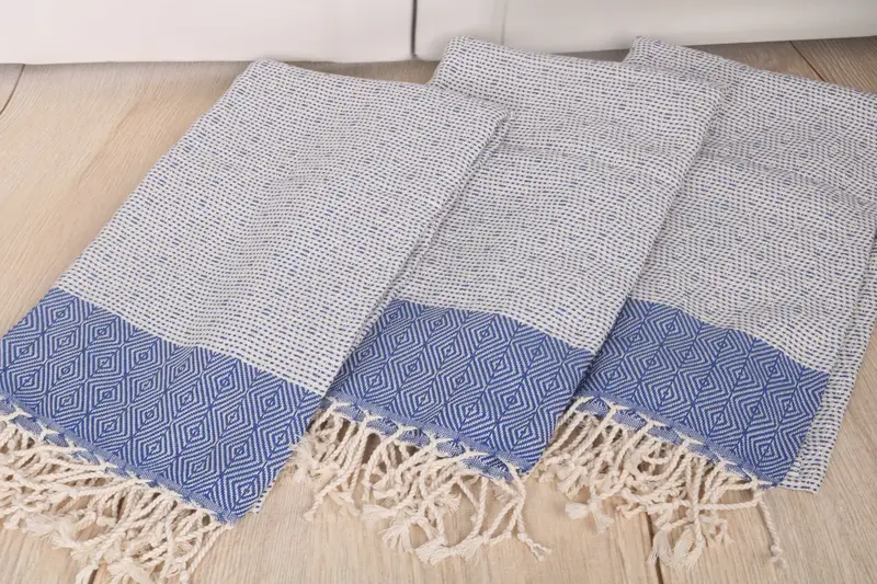 Spa Towel, Custom Wedding Gift, Lightweight towel, Turkish fouta towel for outdoor use, 70x40 Cotton Diamond Towel, Organic towel, Memorial Gift - 6