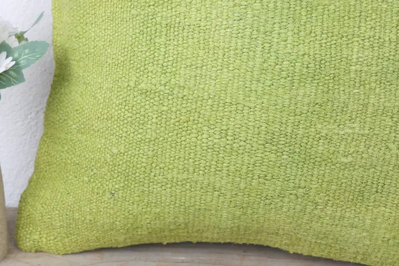 Custom Pillow Cover, Interior Designer Pillow, 16x16 Green Cushion Case, Outdoor Throw Pillow Case, Home Decor Pillow, Cushion Case, Kilim Pillow - 3
