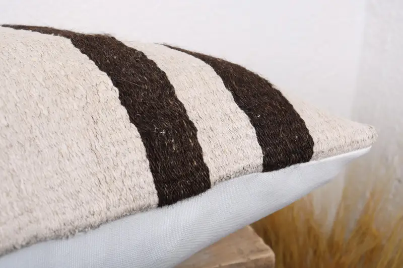 Pillow for Couch, Rustic Pillow Sham, 16x24 White Pillow Case, Wholesale Pillow Cover, Vintage Kilim Pillow, Pillow Case, Kilim Pillow - 6