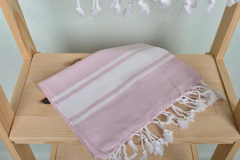 Family Gift, Personalized Kitchen Towel, Custom Hand Towel, Bachelor Towel, Bridesmaid Gift, 36x24 Cotton Striped Towel, Personalized Gifts - 5