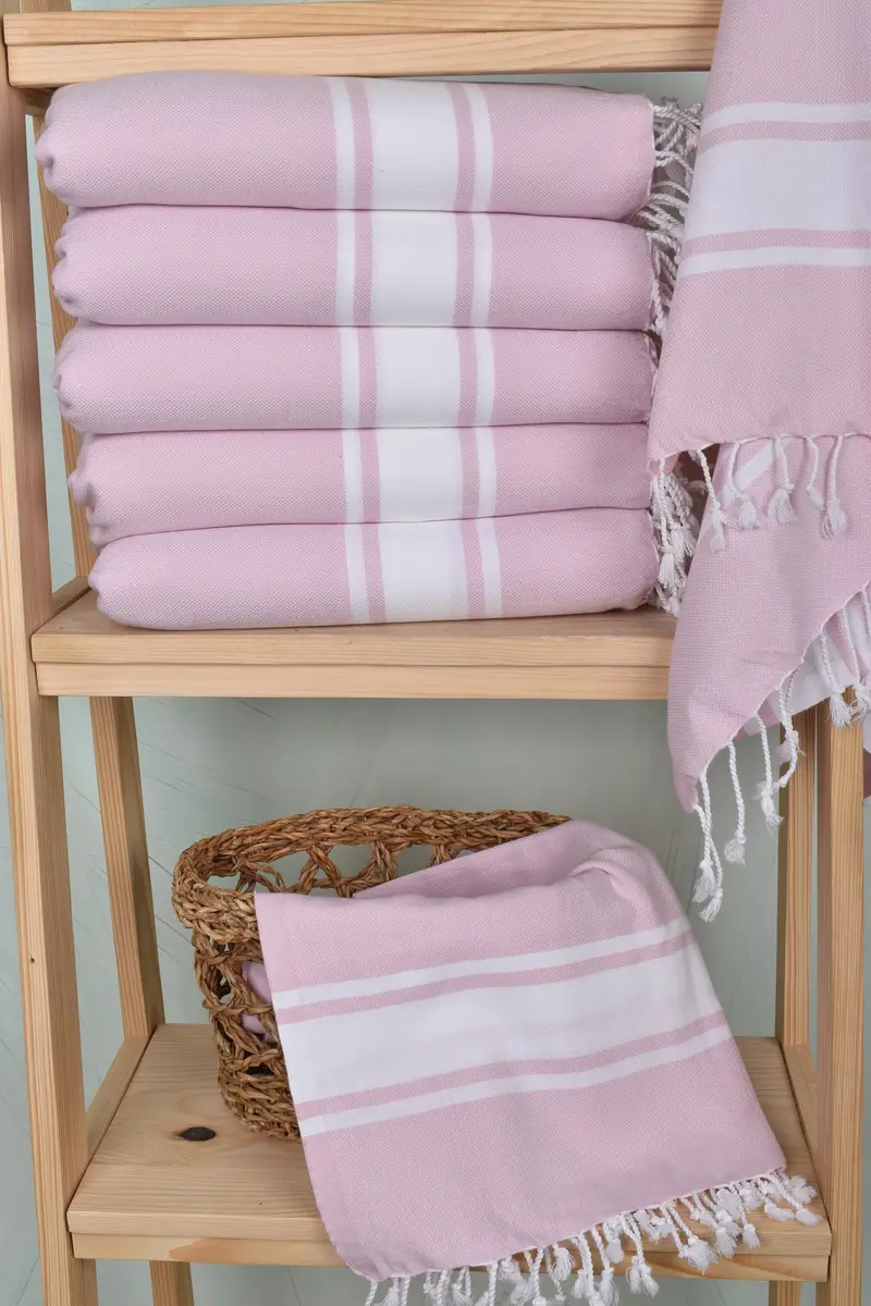 Family Gift, Personalized Kitchen Towel, Custom Hand Towel, Bachelor Towel, Bridesmaid Gift, 36x24 Cotton Striped Towel, Personalized Gifts - 3